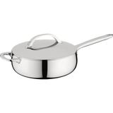 Berghoff Home Belly Kapaklı Sote Tavası 24CM Stellar Çelik - Metalik Gri