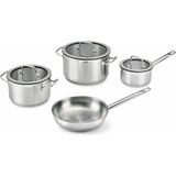 Berghoff Hotel Downdraft 7 Parça Tencere Seti - Renkli - 24 cm