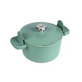 BergHoff Leo Phantom 24 cm Forest Green Yapışmaz Kapaklı Yeşil Derin Tencere