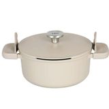 BergHoff Leo Phantom 24 cm Latte Kapaklı Yapışmaz Tencere