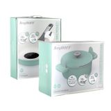 Berghoff Leo Phantom Kapaklı Yapışmaz Tencere 24 Cm ve Kızartma Tavası 24 Cm Forest Green
