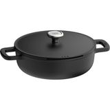 Berghoff Leo Phantom Yapışmaz Kapaklı Sote Tavası 28 cm - Çok Renkli