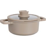 Berghoff Leo Stone Tencere 20 cm Latte - Krem