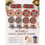 Berghoff Vivare 18 Parça Çay Ikram Seti - 0,5 ml - Çok Renkli