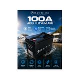 Berhimi 100A Smart Lityum Akü (Bluetooth) BR90-21100