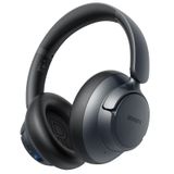 BERIBES Şeffaf Modlu Yükseltilmiş Hibrit Aktif Gürültü Önleyici Kulaklıklar, Mikrofonlu 65H Çalma Süresi Kablosuz Bluetooth, Derin Bas, 3.5MM Kablo, Yumuşak Kulaklıklar, Hızlı Şarj-Siyah