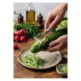 Berina home Çift Taraflı Turbo Jülyen Meyve Sebze Soyucu Kesici Doğrayıcı Julyen Soyacak Patates Havuç Kabak Doğrayıcı Çok Fonksiyonlu Soyucu