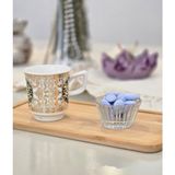 Berina Home Kahve Yanı Sunumluk - Kahve Yanı Lokumluk - Şekerlik - Çerezlik - 6 Adet