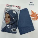 Berivan Dikişsiz Düz Yazma 100 Cm Kot Mavi 373 90312024