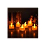 Berk 12'li Led Tealight Sarı Işık Mum – Mum & Kandil