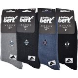 Berk Ibrahim Berk 18-2 Erkek Kışlık Havlu Soket Çorap 12'li - 40 - 44 - Renkli