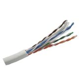 Berk Kablo Sarı 23 Awg 0.50mm Cat6 Ethernet Kablosu 8x0.50mm 100 Metre Cat6 Kablo Sarı