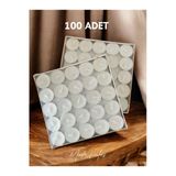 Berkay Mumculuk 100 Lü Tea Light , 100 Lü Mum , 100 Lü Kokusuz Mum