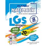 Berkay Yayınları Platin Serisi Aşamalı LGS Matematik Denemeleri