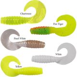 Berkley Beyaz 5 cm 20'li Powerbait Power Grubs Sahte Kurt