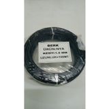 BERKS 1.5 mm SİYAH Nya Kablo 100 metre Tam Kesit Tesisat Kablosu