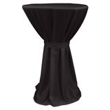 Berlın Bıstro Masa Örtüsü 80 cm Çap - Antrasit