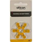 Berlin Shop Oticon 10 Numara Işitme Cihazı Pili (10 Paket)