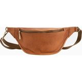 Berliner Bags Kai Vintage Hakiki Deri Unisex Bel ve Çapraz Çanta - Kahverengi