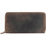 Berliner Bags Margo Vintage Hakiki Deri Rfıd Korumalı Kadın Cüzdan - Espresso