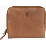 Berliner Bags Sara Vintage Hakiki Deri Rfıd Korumalı Kadın Küçük Cüzdan - Camel
