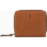 Berliner Bags Sara Vintage Hakiki Deri Rfıd Korumalı Kadın Küçük Cüzdan - Tarçın