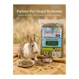 Berliva Home Partner Pet Evcil Hayvan Yoncası Tavşan Hamster Yemi 350 Gr 5 Litre