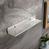 bermega Ömürlük Paslanmaz Çelik Banyo Rafı – 40 cm | Şampuanlık & Sabunluk
