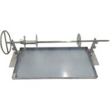 Bermega Paslanmaz Çelik Cağ Kebap Seti 40X70CM Şiş Boyu 90 cm