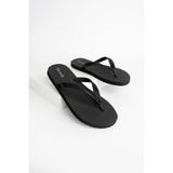 Bermody Erkek Brasily Rahat Basic Siyah Parmak Arası Plaj Terliği Flipflops