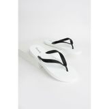 Bermody Erkek Brasily Rahat Parmak Arası Beyaz Basic Plaj Terliği Flip Flops