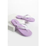 Bermody Kadın Basic Rahat Parmak Arası Acıtmaz Plaj Terliği Flip Flops