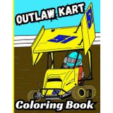 Bermrider Outlaw Kart Coloring Book: Dirt Oval Track Race Car Go Cart Kids Open Box Stock Speedway Raceway