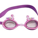 Bermuda Çocuk Yüzücü Gözlüğü Flamingo Desenli - 9014-PEMBE