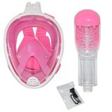 Bermuda Full Face Snorkel Tam Yüz Dalış Maskesi Maske Set S M 7260