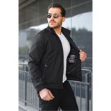 Bermuda Giyim Erkek Siyah Su İtici Mevsimlik Mont& Ceket