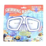 Bermuda Phthalate Free Yüzücü Maskesi Mavi