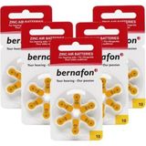 Bernafon 10 Numara Pil Işitme Cihazı Pili 5 Paket 30 Adet Pil - 1 Adet