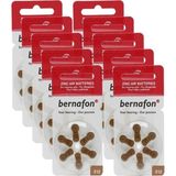 Bernafon 312 Numara 10 Paket 60 Adet Pil Işitme Cihazı Pili