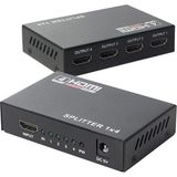 Bernami BYR002 Powermaster PM-12080 1.4V 4 Port HDMI Splitter Dağitici [efsngrck]