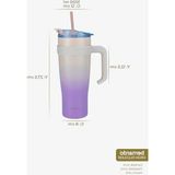 Bernardo Alto Pembe 1000 ml Pipetli Termos Bardak