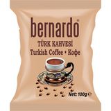 Bernardo Türk Kahvesi 100 gr Orta Kavrulmuş Taze Çekilmiş Lezzetli Aroma