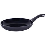 Berndes Tava 28 cm, b.green alüminyum geri dönüştürülmüş indüksiyon, kızartma tavası%100 geri dönüştürülmüş içecek kutularından üretilmiştir, siyah