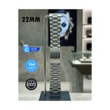 beroo straps 22MM Paslanmaz Çelik Premium Saat Kordonu | Ayarlanabilir Metal Watch Band | Lüks ve Dayanıklı Tasarım