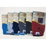 Berrak 1054 Erkek Desenli Pamuklu Boxer 3 Adet