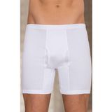 Berrak 1055 Paçalı Beyaz Erkek Boxer