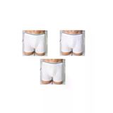 Berrak 1097 3 Adet Beyaz Erkek Boxer