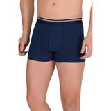 Berrak 1097 Likralı 3'lü Lacivert Erkek Boxer
