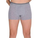 Berrak 1097 Likralı Düz 12'li Gri Erkek Boxer