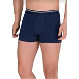 Berrak 1097 Likralı Düz 3'lü Lacivert Erkek Boxer